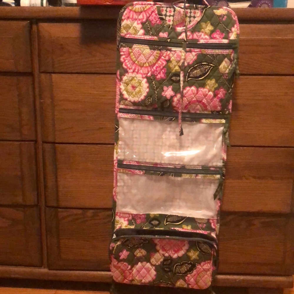 Vera Bradley hanging accessories travel bag